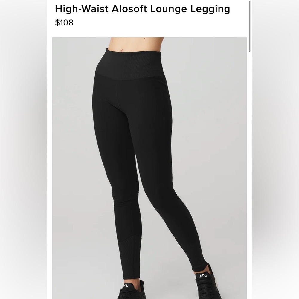 ALO Yoga High-Waist Alosoft Lounge Legging